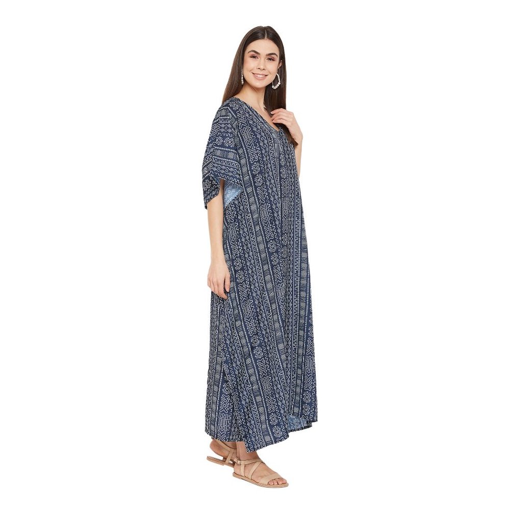 Tribal Intimates Gypsie Blu | Intimates & Sleepwear | Tribal Printed Navy Blue Polyester ...
